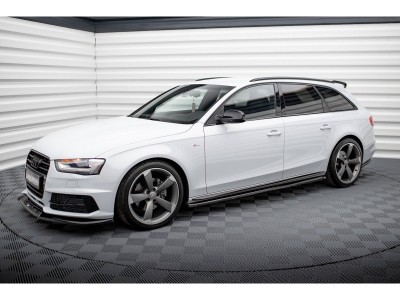 Audi A4 / S4 B8 / 8K Meteor Side Skirt Extensions