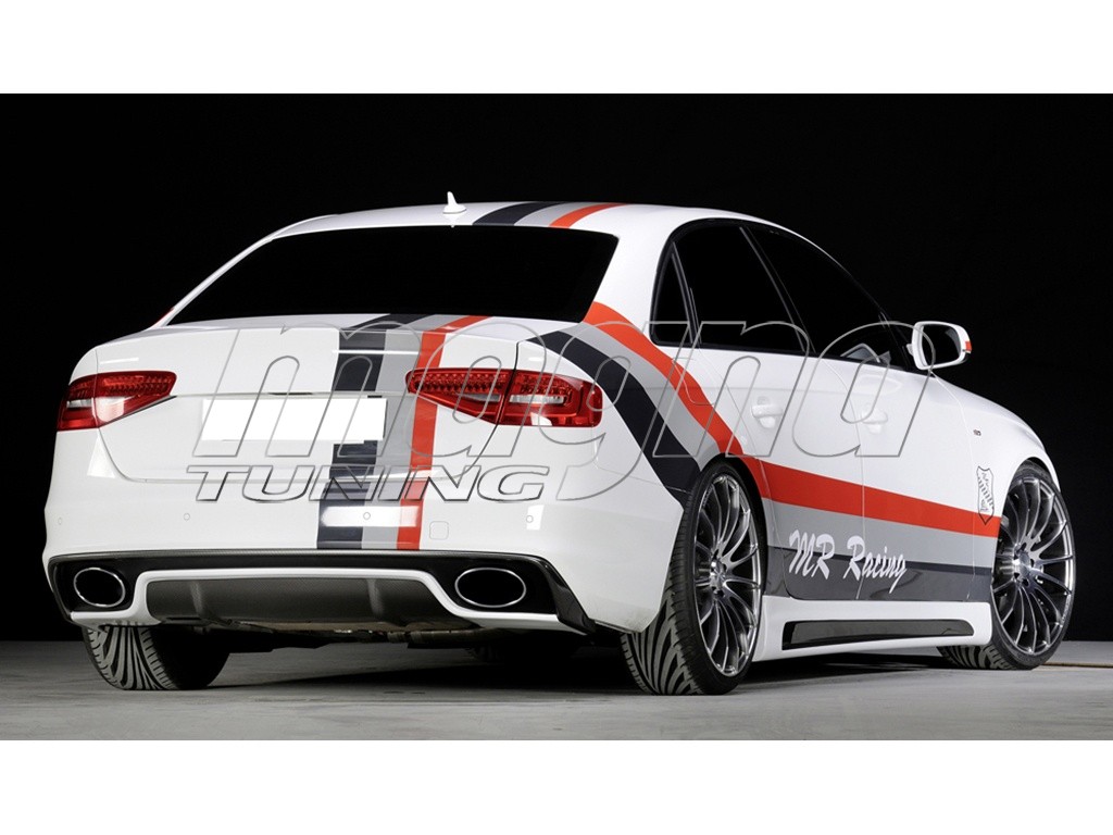 Audi A4 / S4 B8 / 8K Facelift Extensie Bara Spate Vector