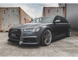 Audi A6 / S6 C7 / 4G Facelift Meteor Side Skirt Extensions