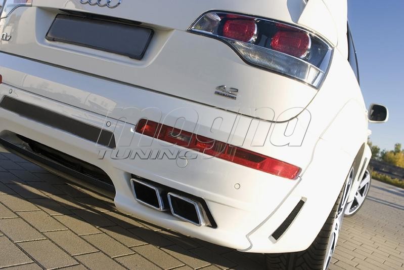 Audi Q7 4L Facelift S-Line Intenso Rear Bumper Extension