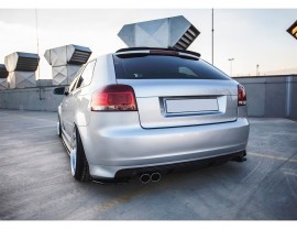 Audi S3 8P MX Rear Bumper Extensions