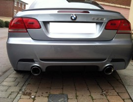 BMW 3 Series E92 M-Performance-Look Rear Bumper Extension