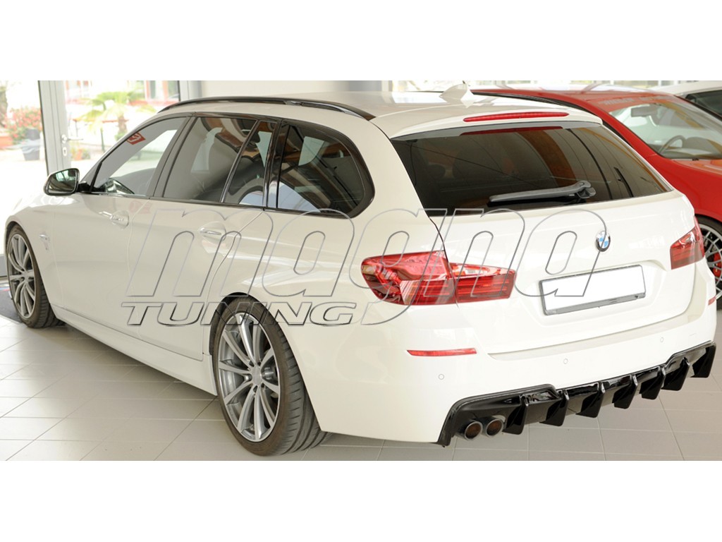 BMW 5 Series F10 / F11 Razor Rear Bumper Extension
