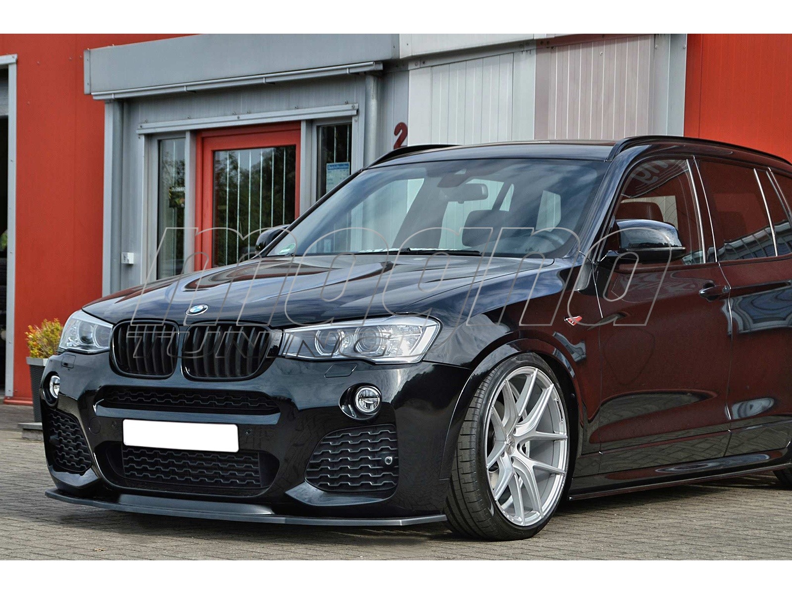 BMW X3 F25 Facelift Intenso Front Bumper Extension