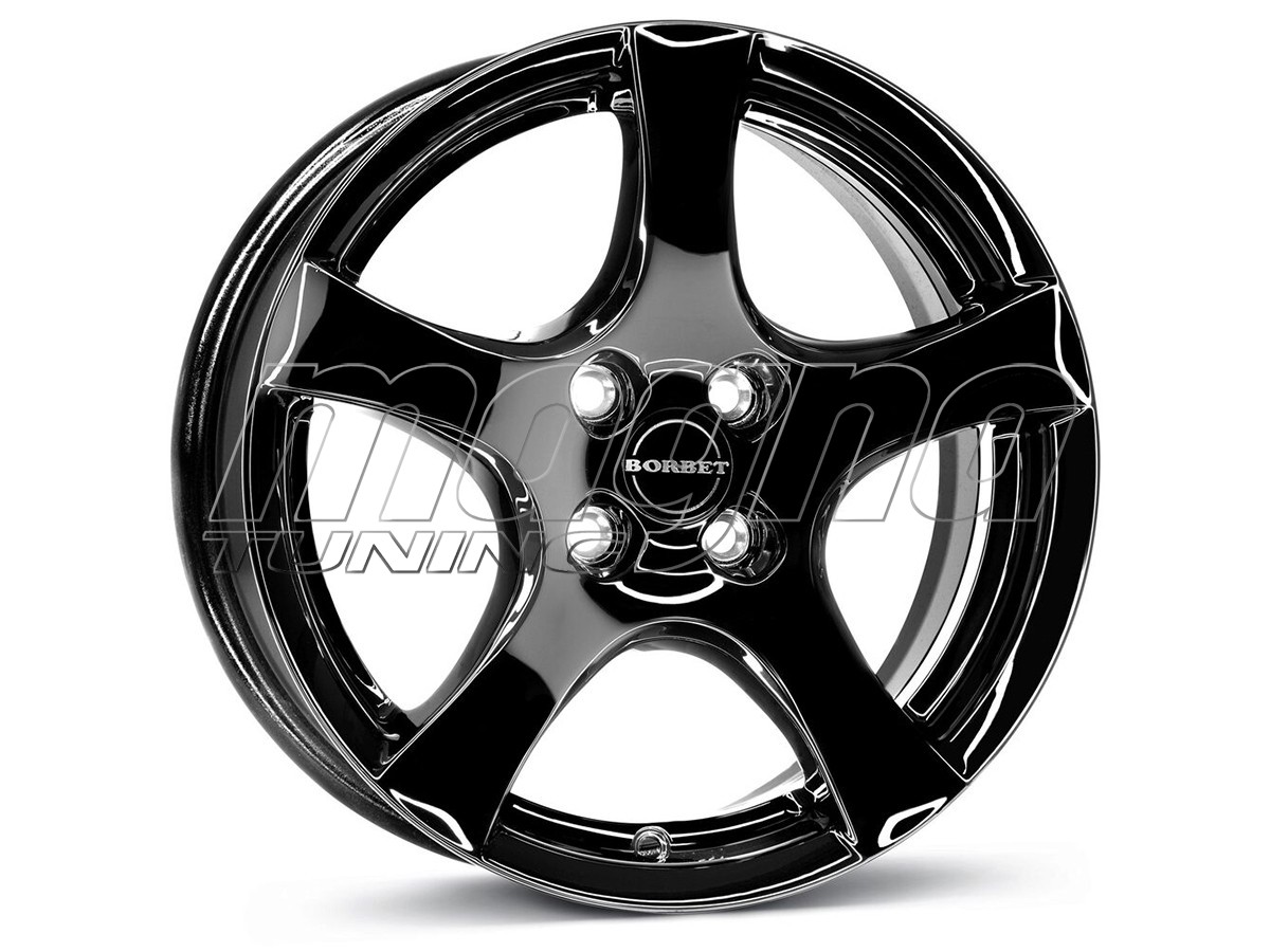 Borbet Classic CWD Black Glossy Wheel
