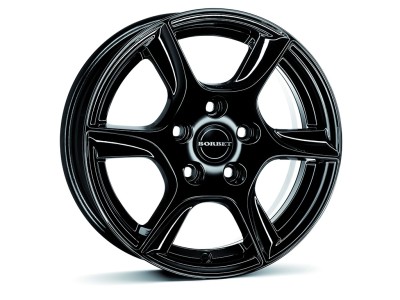 Borbet Classic TL Black Glossy Wheel