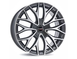 Borbet Premium DY Dark Grey Polished Matt Wheel
