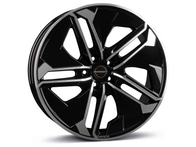 Borbet Premium TX Black Polished Glossy Wheel