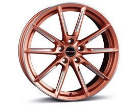 Borbet Sports LX Copper Matt Spoke Rim Polished Wheel