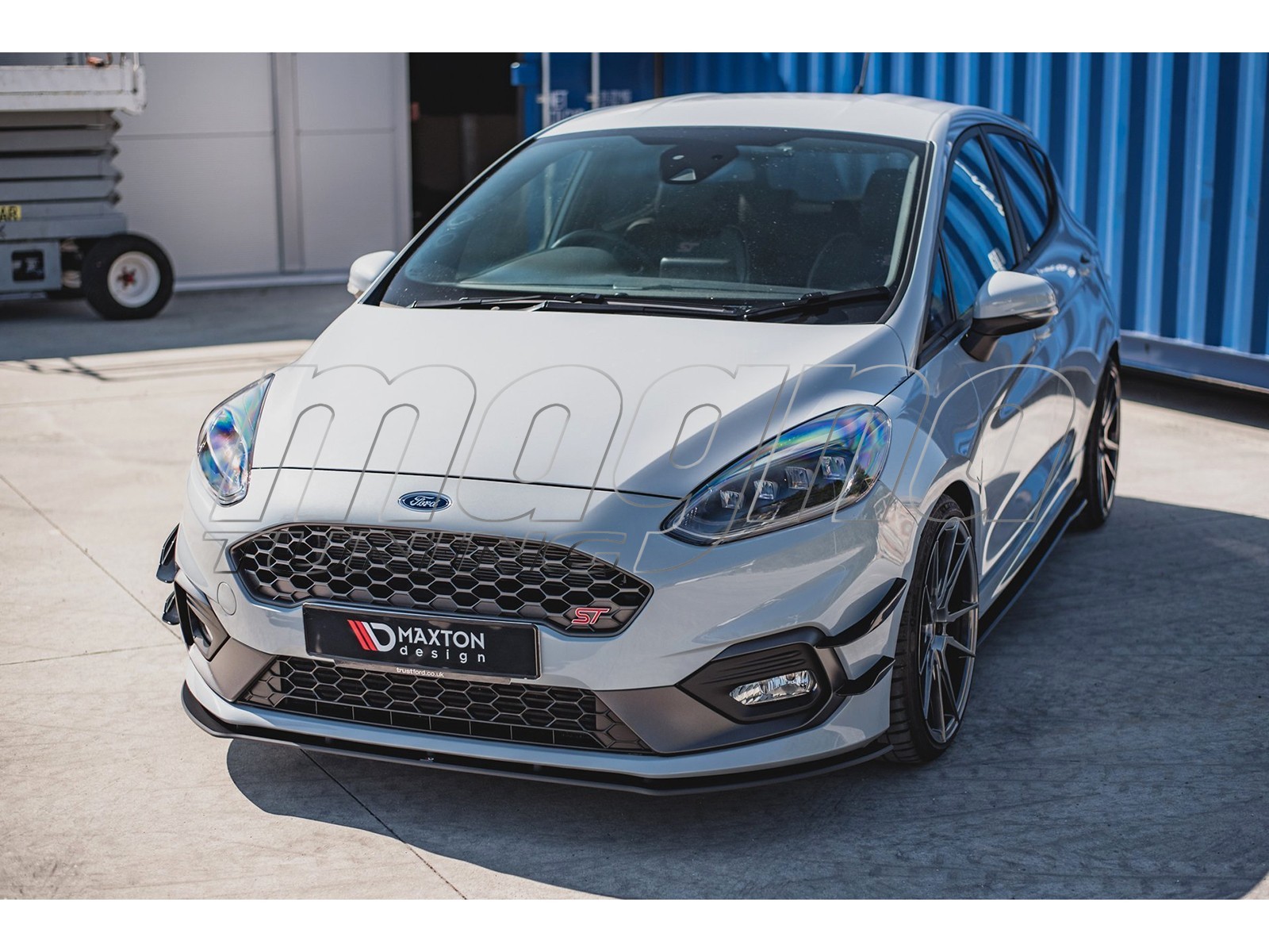 Ford Fiesta MK8 MaxStyle Front Bumper Extension
