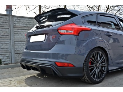 Ford Focus 3 ST RS-Look Rear Bumper Extension