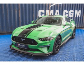 Ford Mustang MK6 Facelift Meteor Front Bumper Extension