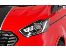 Ford Transit Custom Facelift V2 Headlight Spoilers