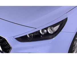 Hyundai I30 MK3 VX Headlight Spoilers
