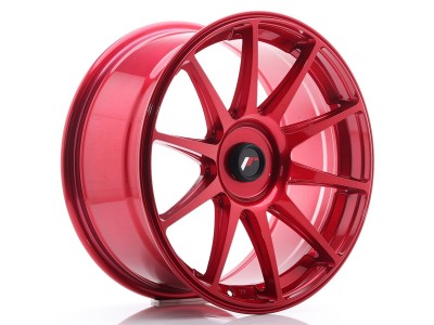 JapanRacing JR11 Platinum Red Wheel