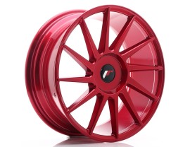 JapanRacing JR22 Platinum Red Wheel