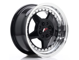 JapanRacing JR6 Glossy Black Wheel
