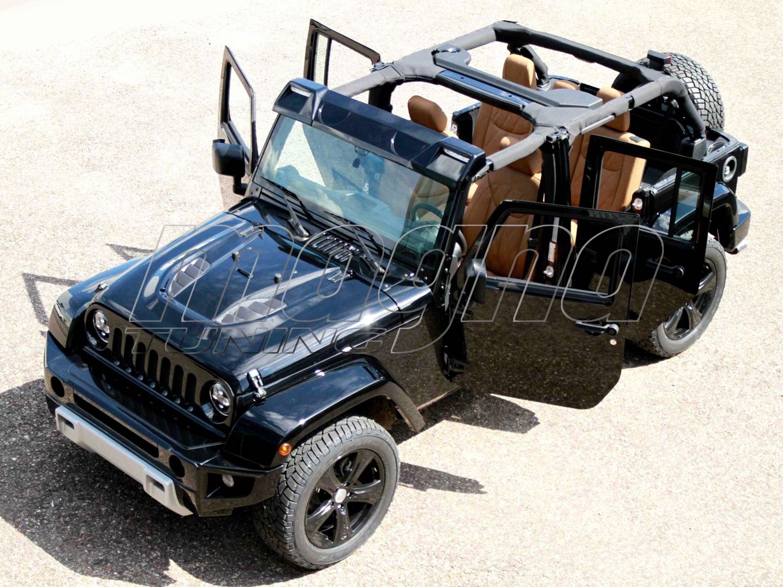 Jeep Wrangler JK H3-Style Body Kit