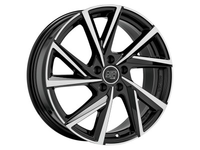 MSW All Season MSW 80-5 Gloss Black Polished Wheel