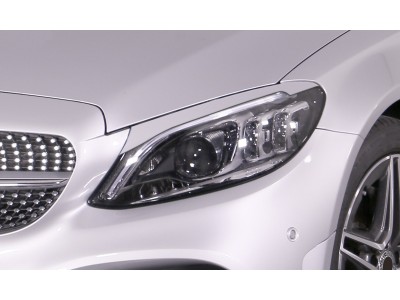 Mercedes C-Class W205 V1 Headlight Spoilers