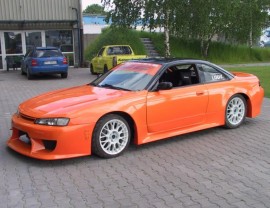 Nissan 200SX Silvia S14A Facelift Racer Wide Body Kit