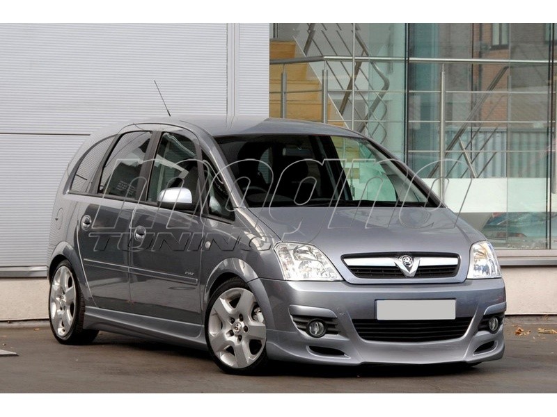 Opel Meriva A Facelift J-Style Front Bumper Extension