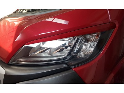 Peugeot Boxer MK3 Facelift VX Headlight Spoilers