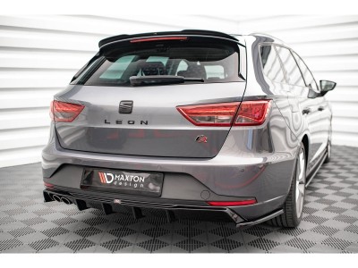 Seat Leon 5F FR MaxStyle Rear Wing Extension