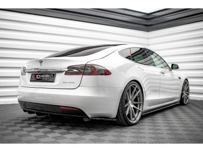 Tesla Model S Facelift MX Rear Bumper Extension