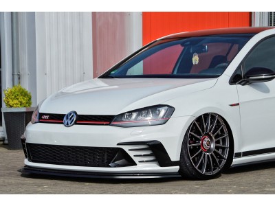 VW Golf 7 GTI Clubsport Facelift Ivy Front Bumper Extension