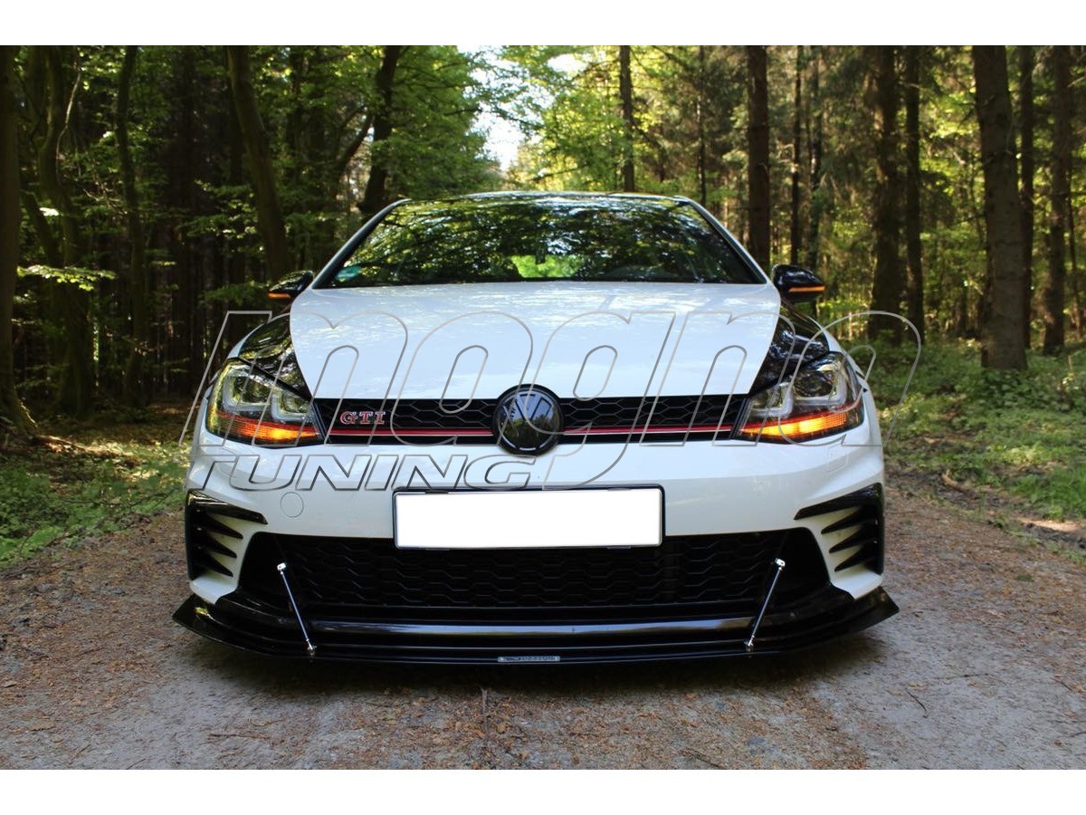 VW Golf 7 GTI Clubsport Facelift Matrix Front Bumper Extension
