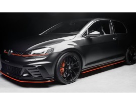 VW Golf 7 GTI Clubsport Facelift Radius Front Bumper Extension