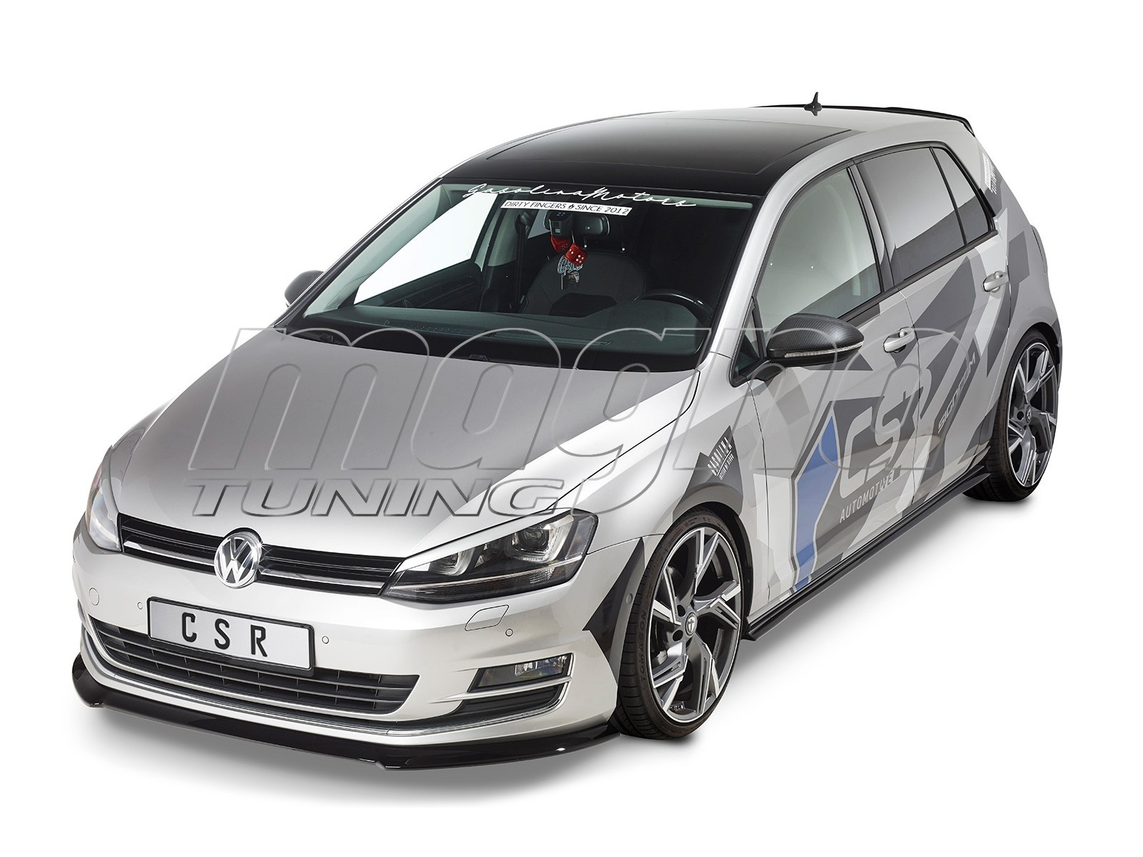 VW Golf 7 TCR-Look Side Skirts