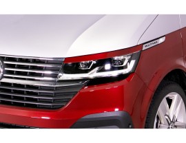 VW Transporter T6 Facelift V2 Headlight Spoilers