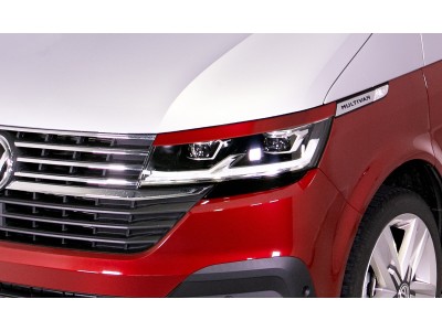 VW Transporter T6 Facelift V2 Headlight Spoilers