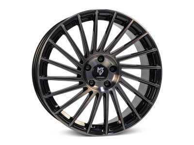 mbDesign VR3 Black Smoke Polish Wheel